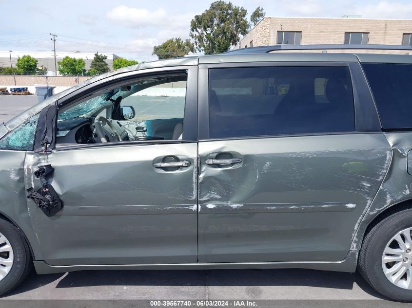 2011 Toyota Sienna Xle V6 VIN: 5TDYK3DC7BS011161 Lot: 39567740