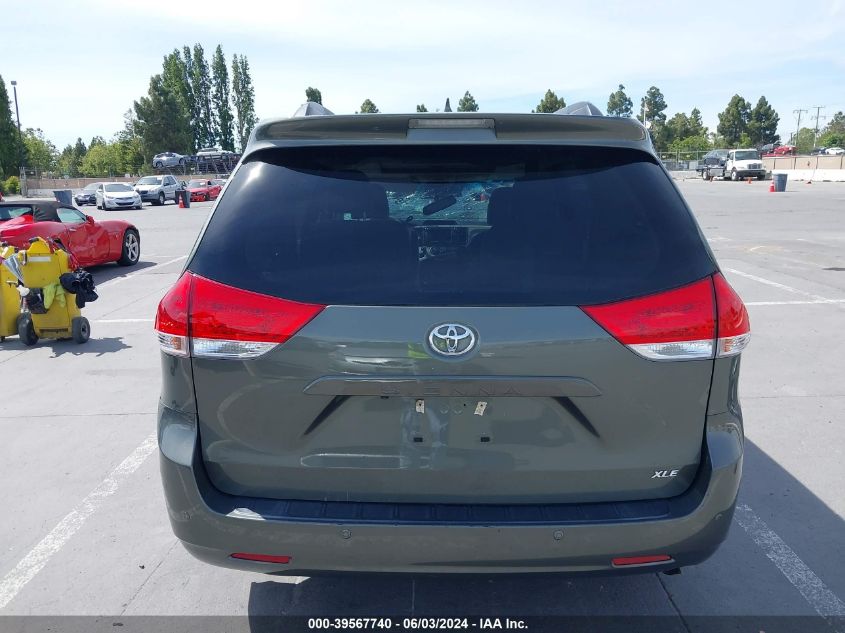 2011 Toyota Sienna Xle V6 VIN: 5TDYK3DC7BS011161 Lot: 39567740