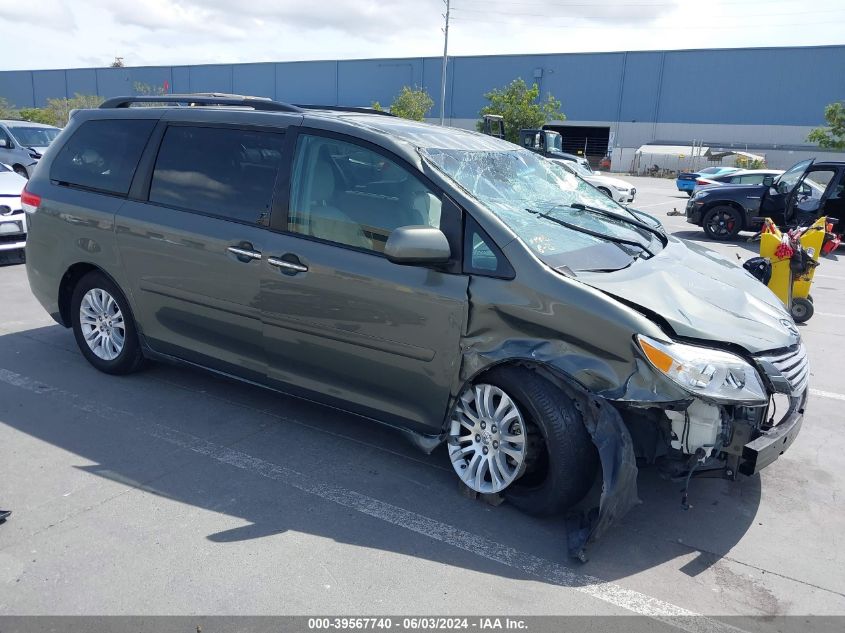 2011 Toyota Sienna Xle V6 VIN: 5TDYK3DC7BS011161 Lot: 39567740