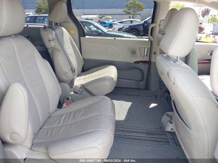 2011 Toyota Sienna Xle V6 VIN: 5TDYK3DC7BS011161 Lot: 39567740