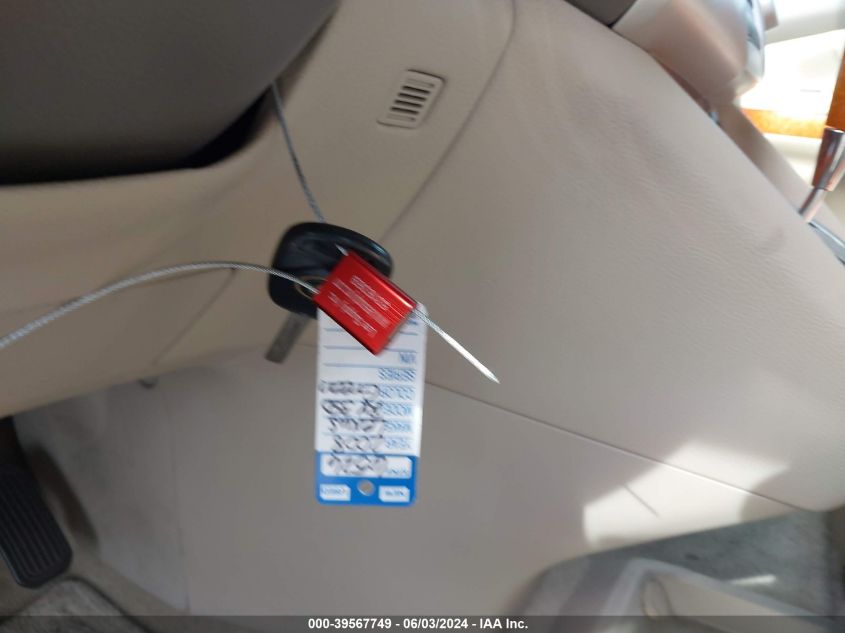 2008 Lexus Rx 350 VIN: JTJHK31U282047611 Lot: 39567749