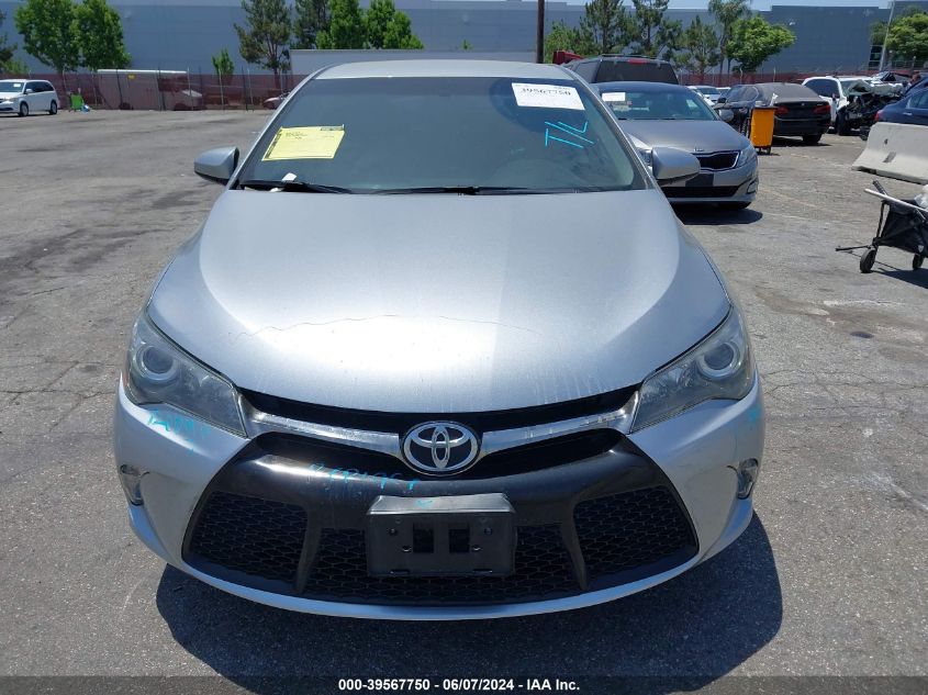 2015 Toyota Camry Xse VIN: 4T1BF1FK1FU492413 Lot: 39567750