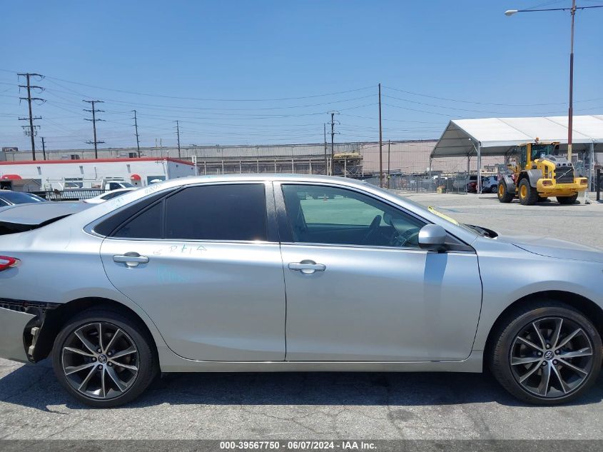 2015 Toyota Camry Xse VIN: 4T1BF1FK1FU492413 Lot: 39567750