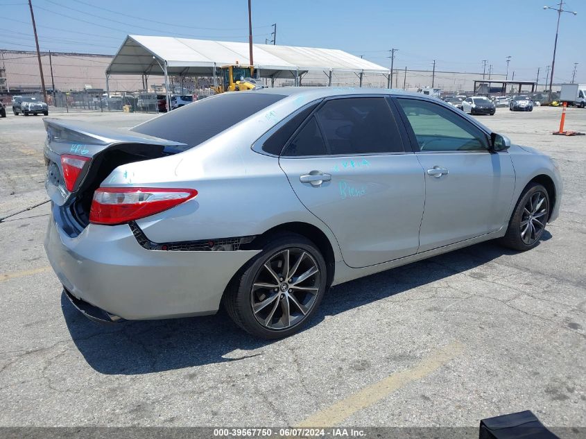 2015 Toyota Camry Xse VIN: 4T1BF1FK1FU492413 Lot: 39567750