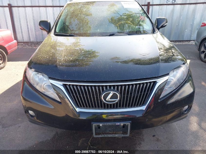 2012 Lexus Rx 350 350 VIN: 2T2BK1BA7CC124061 Lot: 39567753