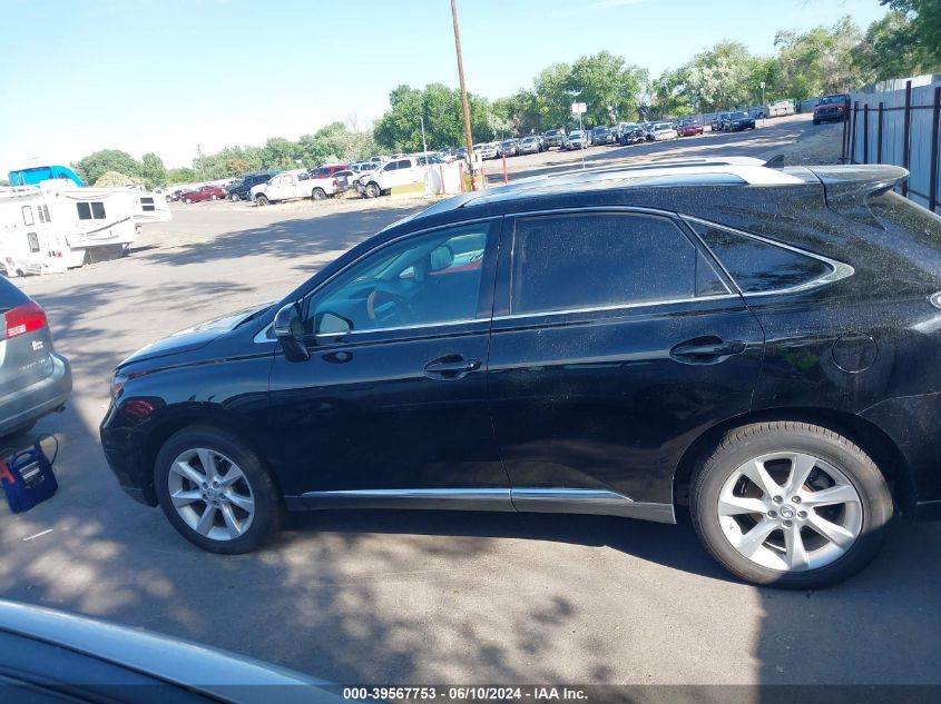 2012 Lexus Rx 350 350 VIN: 2T2BK1BA7CC124061 Lot: 39567753