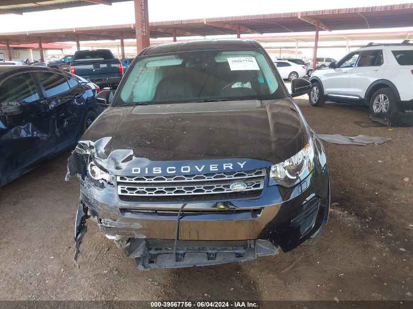 2019 Land Rover Discovery Sport Se VIN: SALCP2FX5KH789221 Lot: 39567756