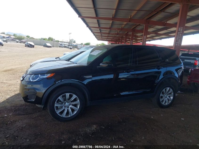 2019 Land Rover Discovery Sport Se VIN: SALCP2FX5KH789221 Lot: 39567756