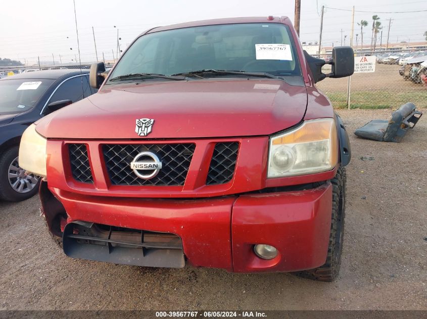 2014 Nissan Titan Pro-4X VIN: 1N6BA0EC5EN510148 Lot: 39567767