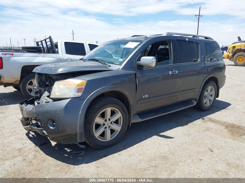 2009 Nissan Armada Le VIN: 5N1BA08C99N600046 Lot: 39567770