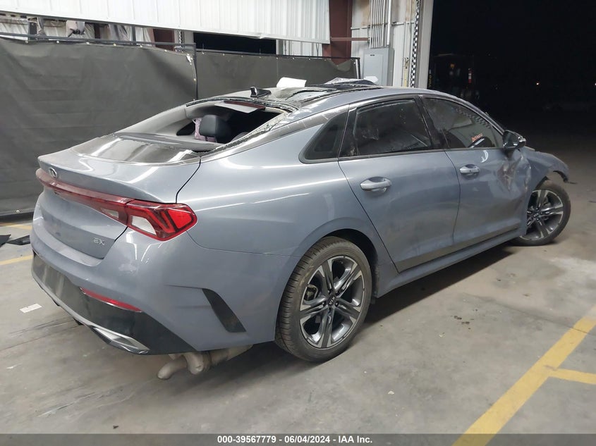 2021 Kia K5 Ex VIN: 5XXG34J20MG021111 Lot: 39567779