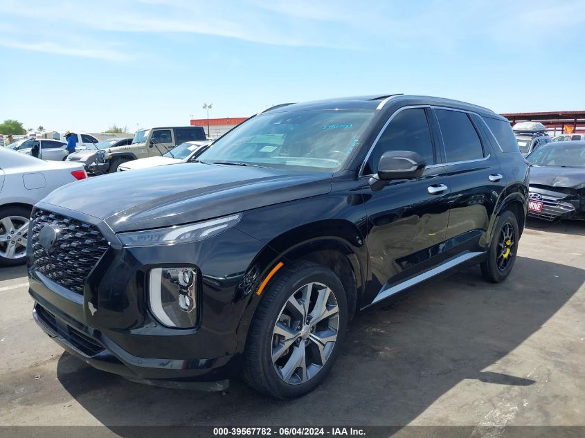 2021 Hyundai Palisade Limited VIN: KM8R5DHE5MU184619 Lot: 39567782