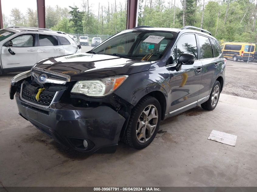 2015 Subaru Forester 2.5I Touring VIN: JF2SJAWC4FH581799 Lot: 39567791