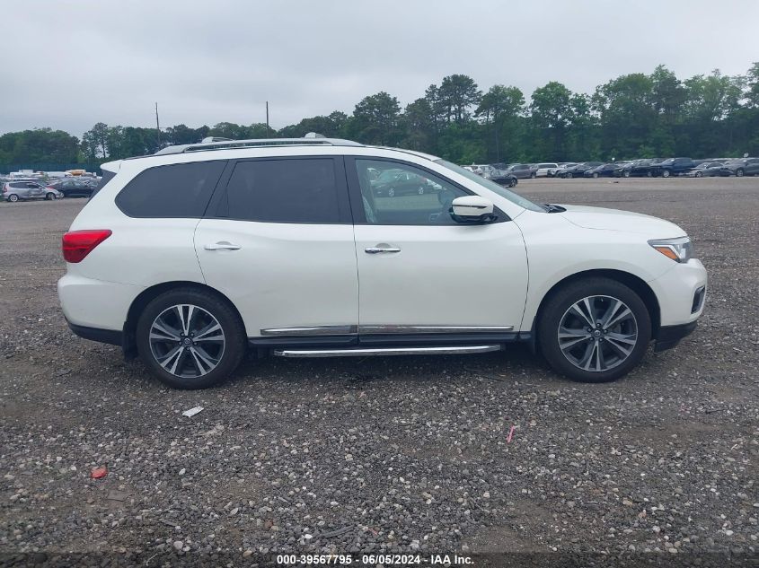 2018 Nissan Pathfinder Platinum VIN: 5N1DR2MM0JC678498 Lot: 39567795