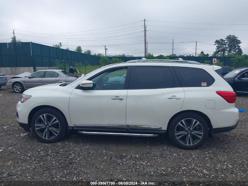 2018 Nissan Pathfinder Platinum VIN: 5N1DR2MM0JC678498 Lot: 39567795