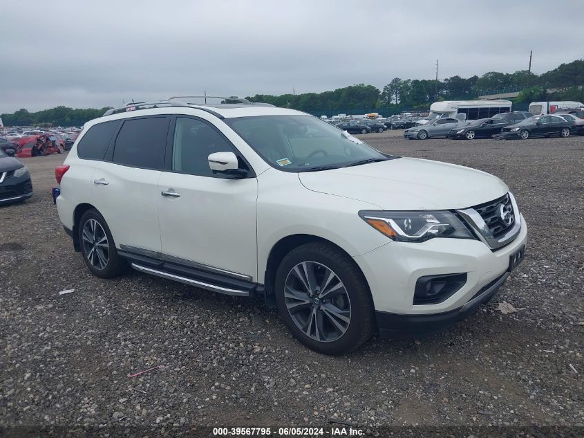 2018 Nissan Pathfinder Platinum VIN: 5N1DR2MM0JC678498 Lot: 39567795