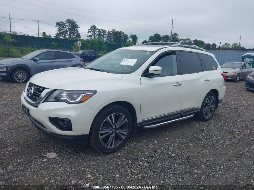 2018 Nissan Pathfinder Platinum VIN: 5N1DR2MM0JC678498 Lot: 39567795