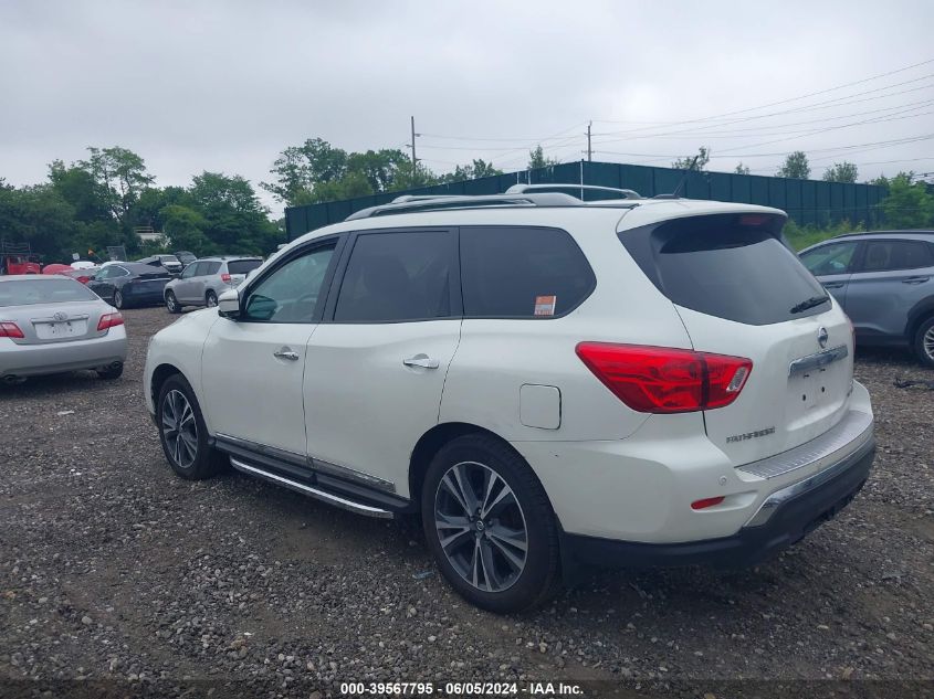 2018 Nissan Pathfinder Platinum VIN: 5N1DR2MM0JC678498 Lot: 39567795