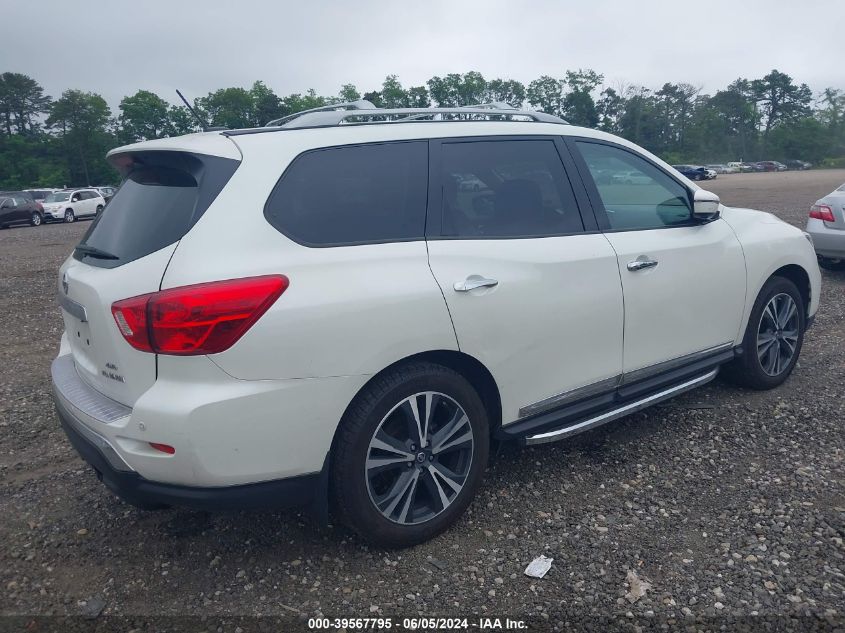 2018 Nissan Pathfinder Platinum VIN: 5N1DR2MM0JC678498 Lot: 39567795