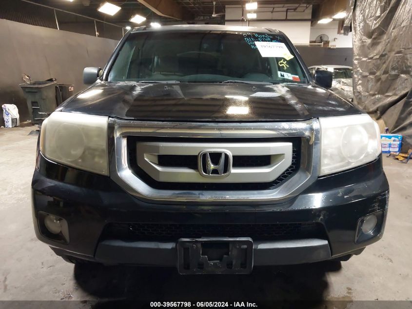 2009 Honda Pilot Ex-L VIN: 5FNYF48589B055495 Lot: 39567798