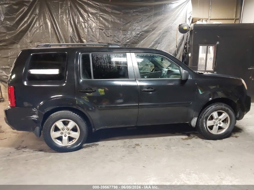 2009 Honda Pilot Ex-L VIN: 5FNYF48589B055495 Lot: 39567798