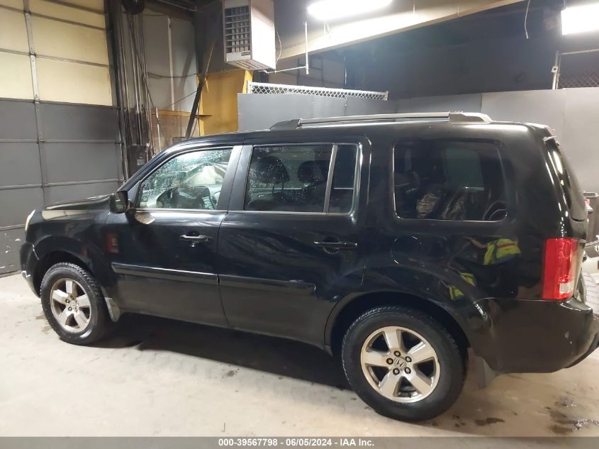 2009 Honda Pilot Ex-L VIN: 5FNYF48589B055495 Lot: 39567798