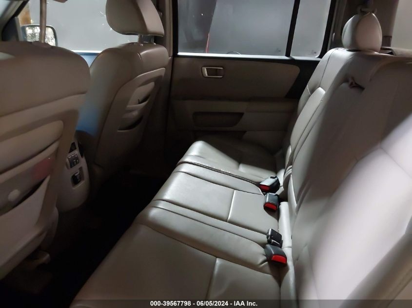 2009 Honda Pilot Ex-L VIN: 5FNYF48589B055495 Lot: 39567798