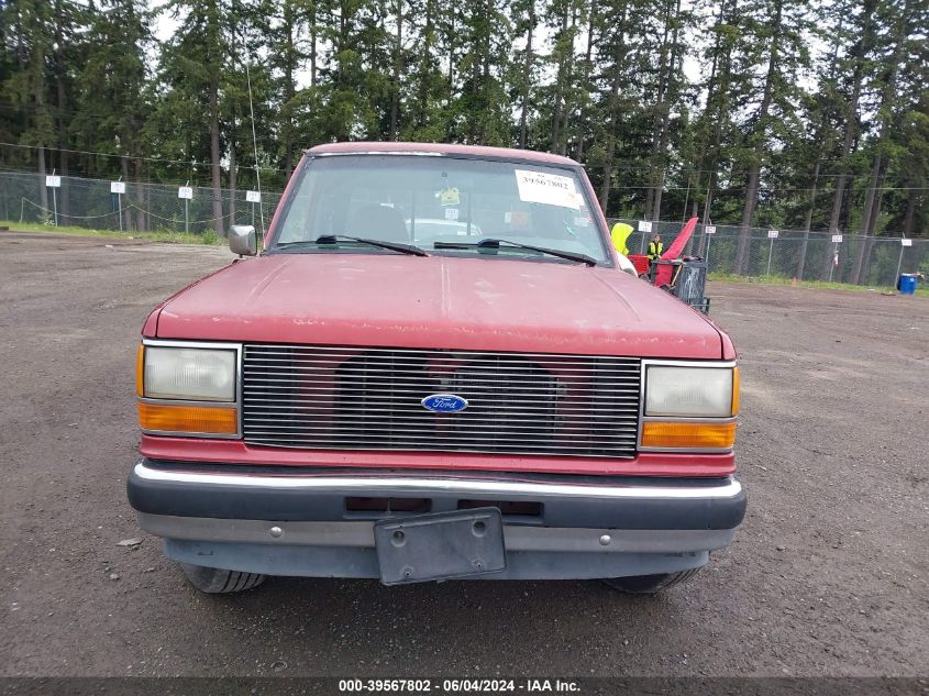 1992 Ford Ranger Super Cab VIN: 1FTCR14X8NPA71722 Lot: 39567802