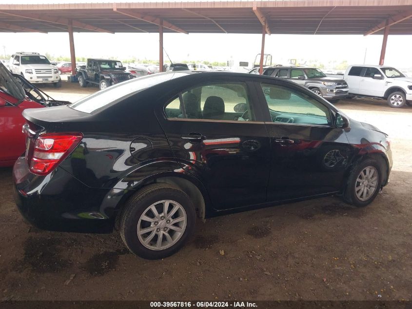 2017 Chevrolet Sonic Lt Auto VIN: 1G1JD5SH7H4138155 Lot: 39567816
