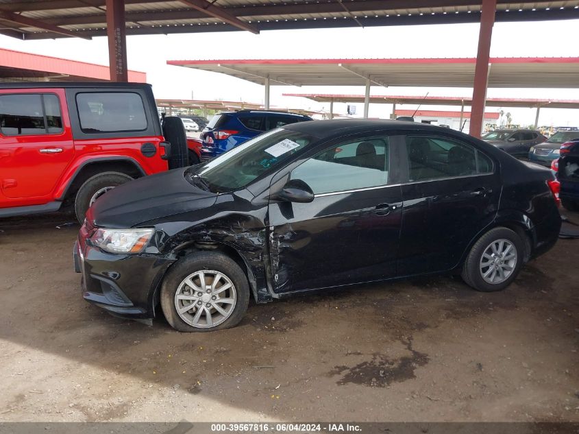 2017 Chevrolet Sonic Lt Auto VIN: 1G1JD5SH7H4138155 Lot: 39567816