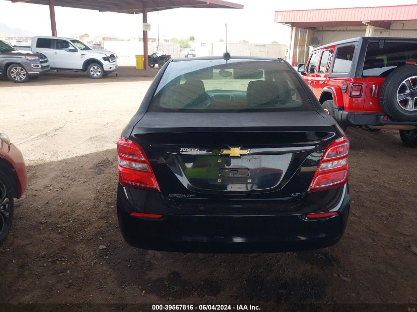 2017 Chevrolet Sonic Lt Auto VIN: 1G1JD5SH7H4138155 Lot: 39567816