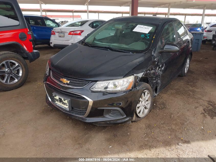 2017 Chevrolet Sonic Lt Auto VIN: 1G1JD5SH7H4138155 Lot: 39567816