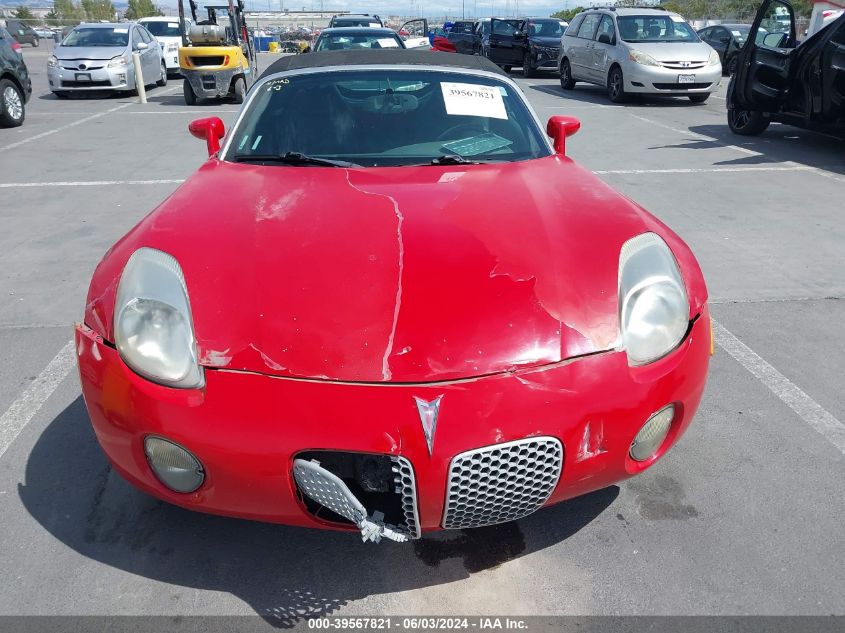 2006 Pontiac Solstice VIN: 1G2MB35B36Y115262 Lot: 39567821
