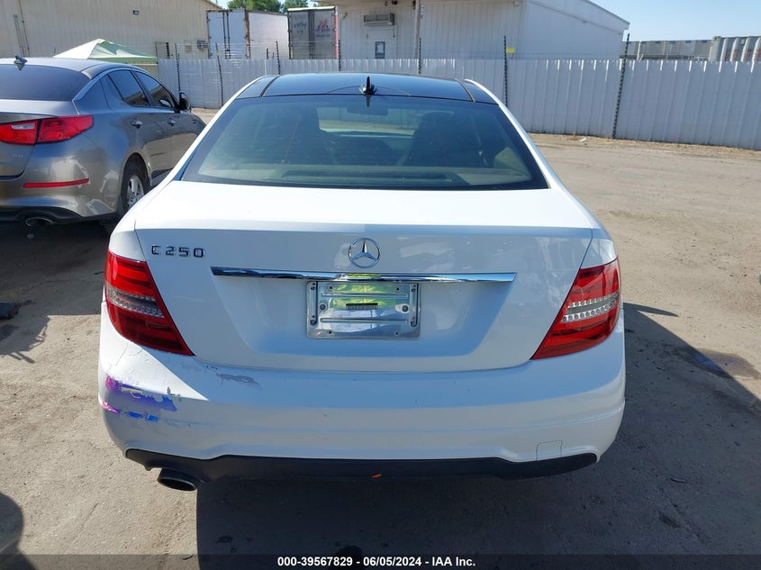 2014 Mercedes-Benz C 250 VIN: WDDGJ4HB2EG256881 Lot: 39567829
