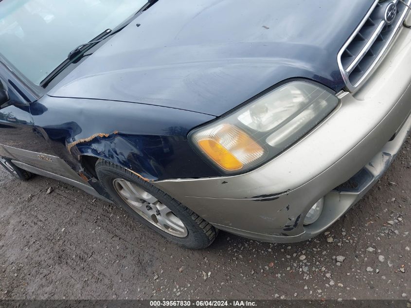 2002 Subaru Outback VIN: 4S3BH665527616018 Lot: 39567830