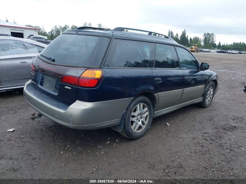 2002 Subaru Outback VIN: 4S3BH665527616018 Lot: 39567830