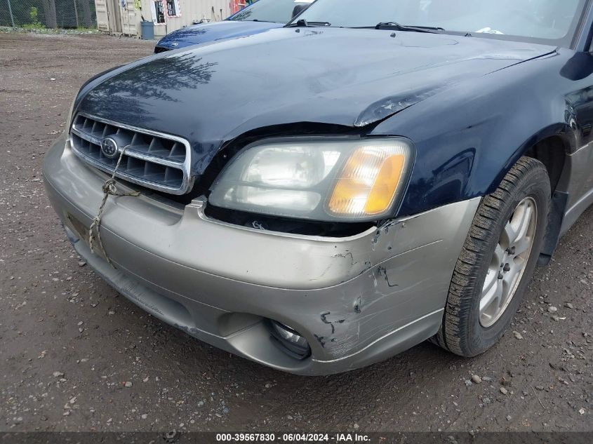 2002 Subaru Outback VIN: 4S3BH665527616018 Lot: 39567830