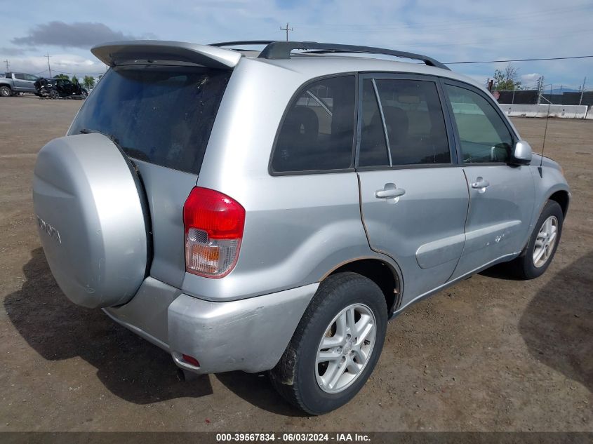 2002 Toyota Rav4 VIN: JTEGH20V920066236 Lot: 39567834