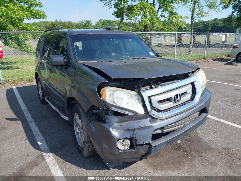 2011 Honda Pilot Ex-L VIN: 5FNYF4H55BB036327 Lot: 39567845