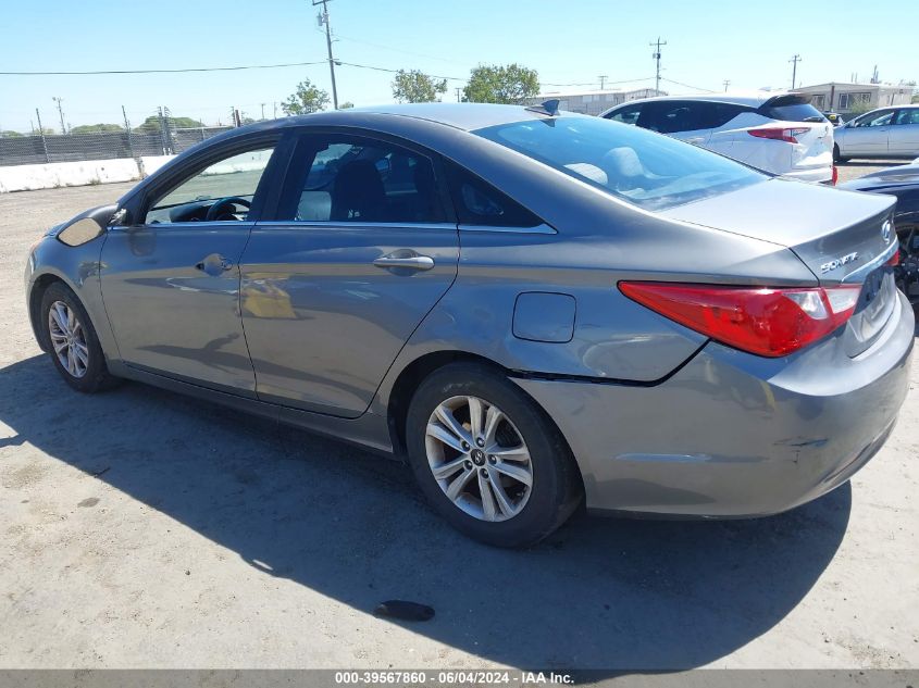 2013 Hyundai Sonata Gls VIN: 5NPEB4AC7DH786937 Lot: 39567860