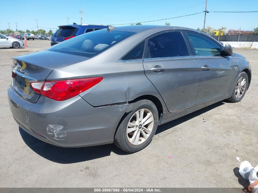 2013 Hyundai Sonata Gls VIN: 5NPEB4AC7DH786937 Lot: 39567860