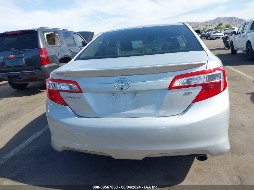 2013 Toyota Camry Se VIN: 4T1BF1FK7DU640108 Lot: 39567868