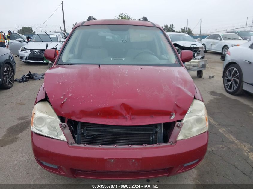 2007 Kia Sedona Lx VIN: KNDMB233476111865 Lot: 39567873