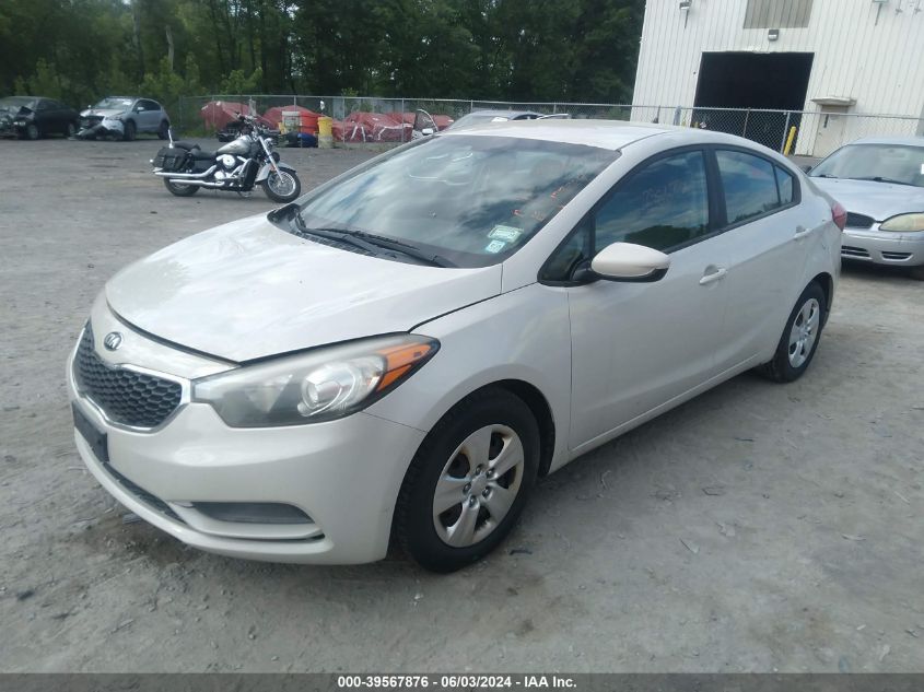 2015 Kia Forte Lx VIN: KNAFK4A63F5308643 Lot: 39567876