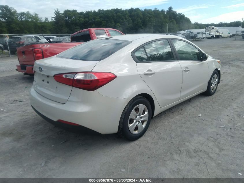 2015 Kia Forte Lx VIN: KNAFK4A63F5308643 Lot: 39567876