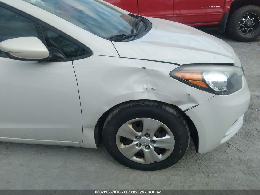2015 Kia Forte Lx VIN: KNAFK4A63F5308643 Lot: 39567876