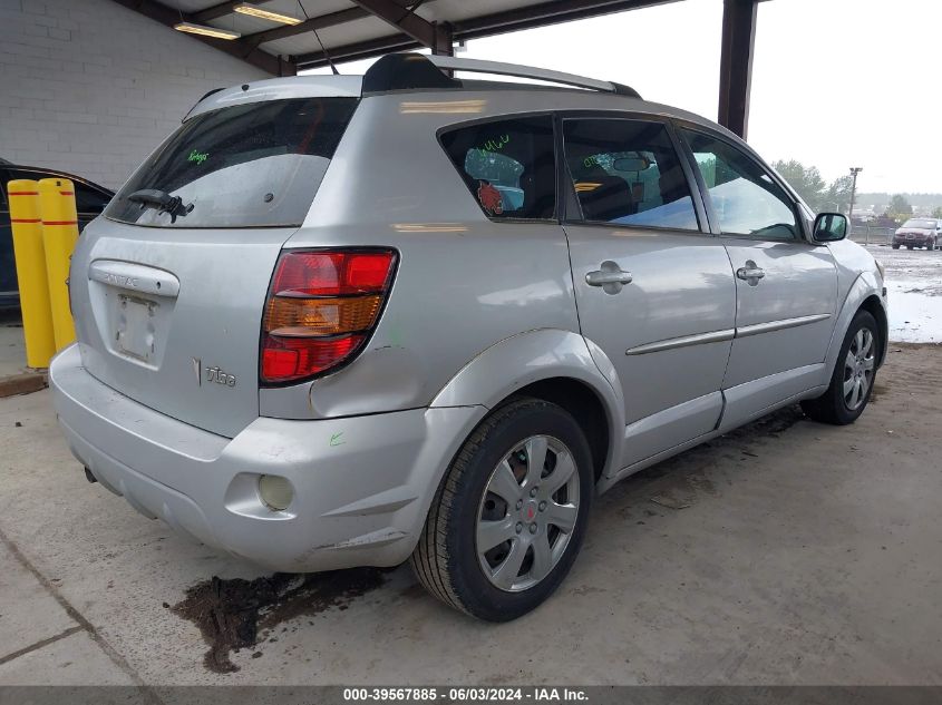 2005 Pontiac Vibe VIN: 5Y2SL63825Z405056 Lot: 39567885