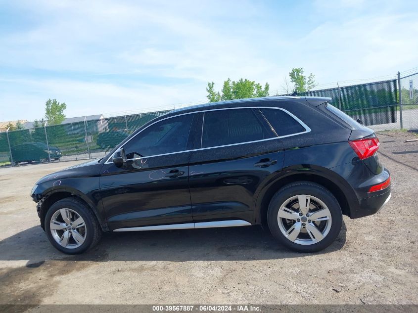 2018 Audi Q5 2.0T Premium/2.0T Tech Premium VIN: WA1BNAFY2J2063811 Lot: 39567887