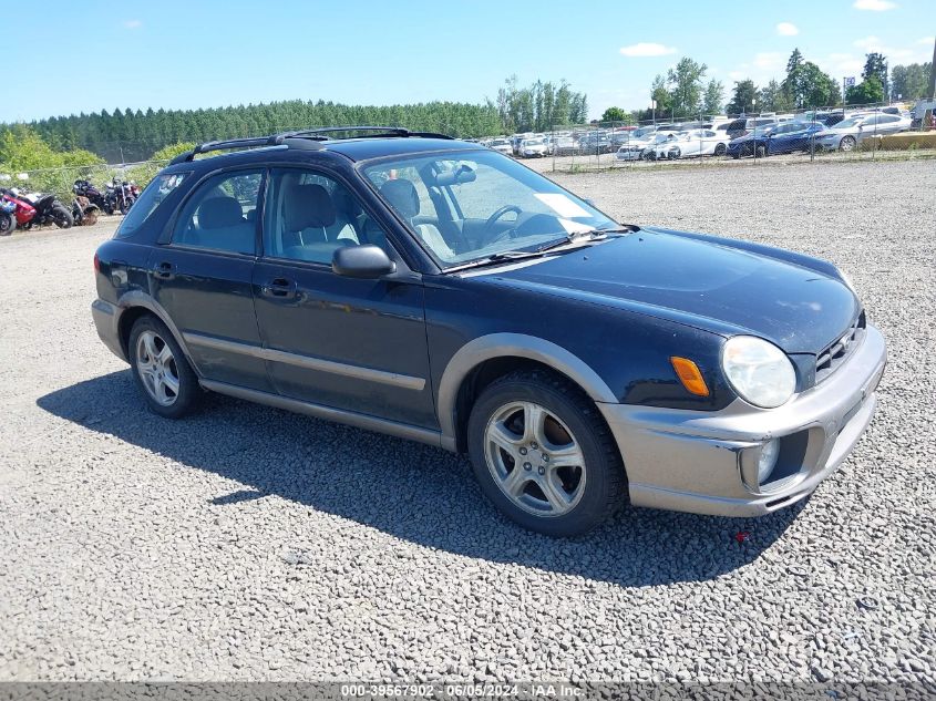 2003 Subaru Impreza Outback Sport VIN: JF1GG68583H810632 Lot: 39567902