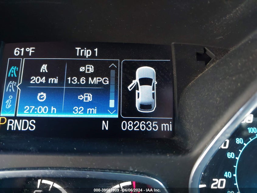 2014 Ford Escape Titanium VIN: 1FMCU9J90EUB01974 Lot: 39567909